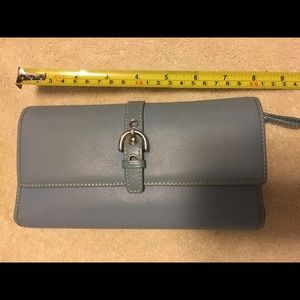COACH wallet with check book holder-used